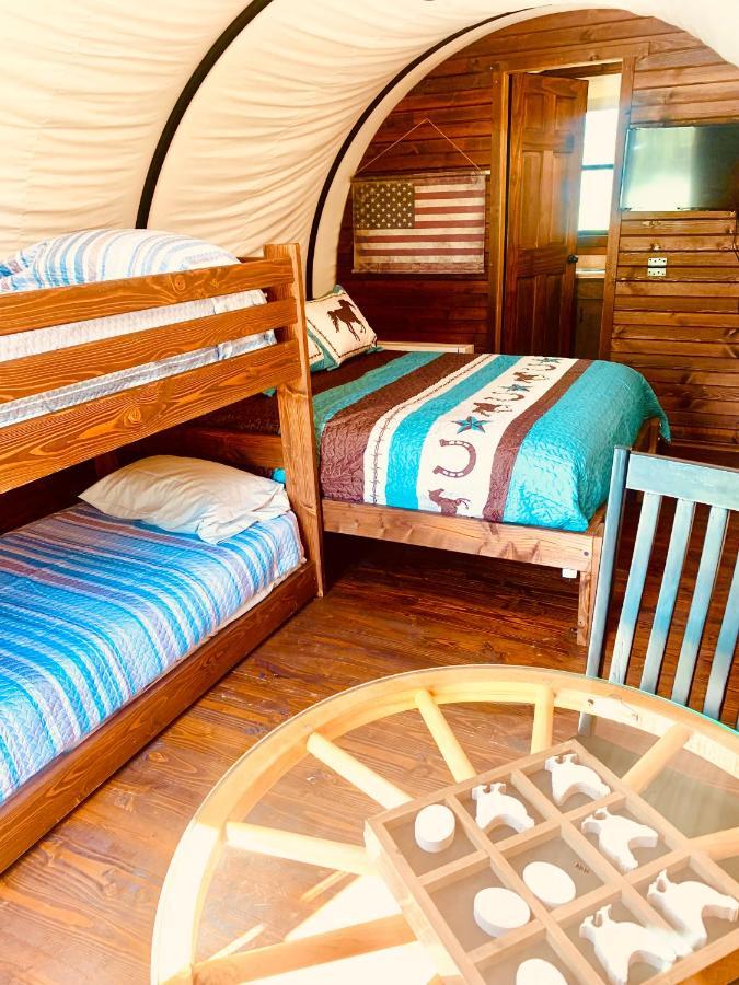 Ultimate Covered Wagon Pioneers Paradise Luxury tent *