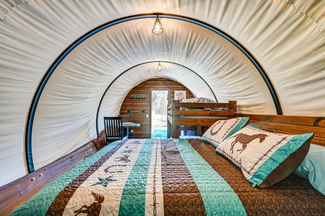 Luxury tent Ultimate Covered Wagon Pioneers Paradise