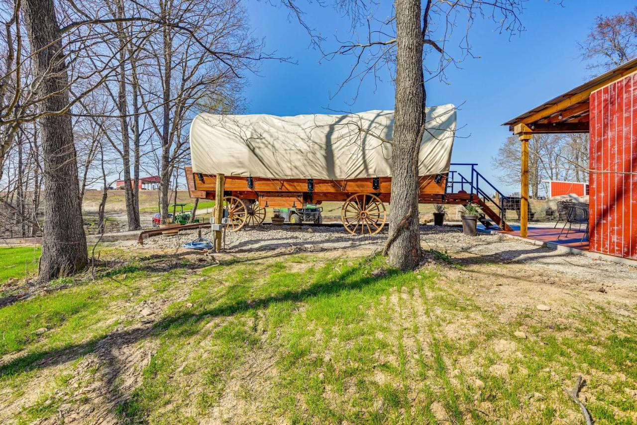 Ultimate Covered Wagon Pioneers Paradise Luxury tent Brownsville